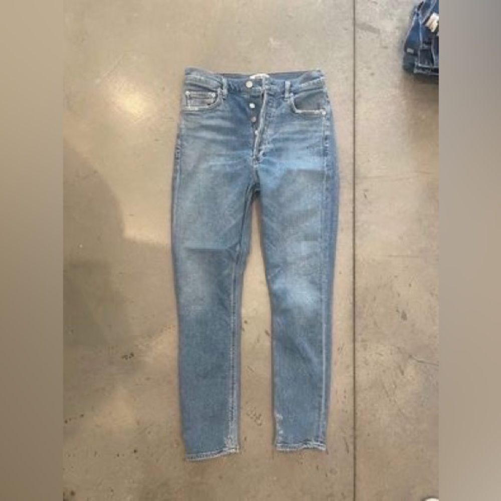 Agolde jeans, high waisted, skinny